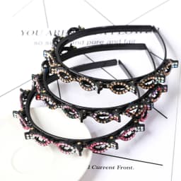 Hairbands Pearl Hair Hoop Double Layer Bands Clip Fashion Plastic Braided Headband New Knitting Womens Headwear Hair Accessories