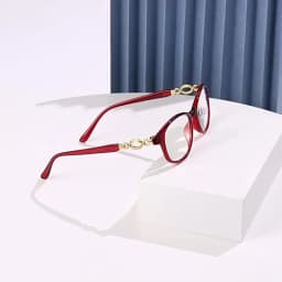 FG New 3 in 1 Progressive Multifocal Reading Glasses Women Anti-blue Eyeglasses Easy To Look Far and Near +1.0 To +4.0
