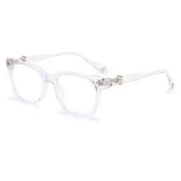 Classic 1Pcs Square Anti Blue Light Glasses For Men And Women Black & Transparent Frame Unisex Computer Wearing Women Glasses