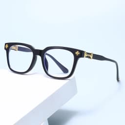 Classic 1Pcs Square Anti Blue Light Glasses For Men And Women Black & Transparent Frame Unisex Computer Wearing Women Glasses