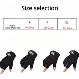Fitness Half Finger Gloves Men And Women Wrist Guard Sports Dumbbell Riding Non Slip Horizontal Bar Exercise Training
