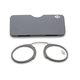 NONOR TR Clip Nose Bridge Mini Reading Glasses 1.0 To 3.5 Portable Presbyopic Glasses With Case