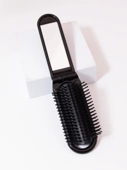 1pc foldable mirror comb, portable folding comb, anti-static and high-temperature travel comb For Hair Accessories