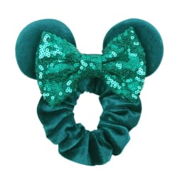 Fashion Mouse Ears Cartoon Hair Scrunchies Velvet Hairbands For Girls Sequins Bows Headband Women Kids Party DIY Decoration