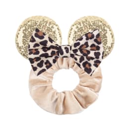 Fashion Mouse Ears Cartoon Hair Scrunchies Velvet Hairbands For Girls Sequins Bows Headband Women Kids Party DIY Decoration