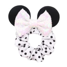 Fashion Mouse Ears Cartoon Hair Scrunchies Velvet Hairbands For Girls Sequins Bows Headband Women Kids Party DIY Decoration