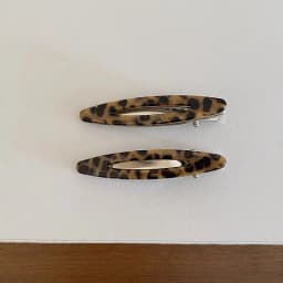 2pcs/set Acetate Hair Clips Hollowed Oval Geometric Barrettes Side Pins Hairpin Women Hair Accessories