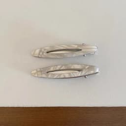 2pcs/set Acetate Hair Clips Hollowed Oval Geometric Barrettes Side Pins Hairpin Women Hair Accessories
