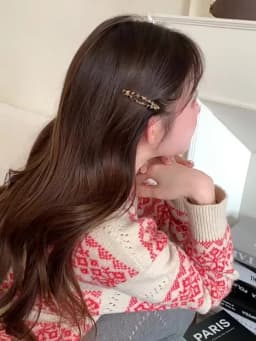 2pcs/set Acetate Hair Clips Hollowed Oval Geometric Barrettes Side Pins Hairpin Women Hair Accessories