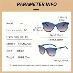Women's Cat Eye Sunglasses Retro Butterfly Sunglasses Women's Fashion Mountaineering Sunglasses