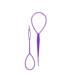 2 in1 Hair Loop Braiding Tool Set French Dutch Braid Maker 1 Elastic Band Remover Cutter DIY Hair Styling Tools Kit for Women