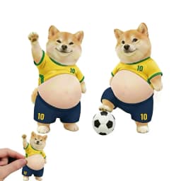 Cute Puppy 3D Puffy Stickers, Squeezeable 3D Soft Cute Belly Dog Stickers for Phone Case Notebook Scrapbooking DIY Decoration