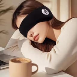 2 In 1 Sleep Earplugs And Adjustable Eye Mask Noise Reduction Travel Nap Sound Insulation Earmuffs for Better Sleep Anytime