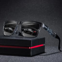 Fashion Classic Square Sunglasses Men Women Driving Fishing Colorful Trendy Lightweight Outdoor Goggles