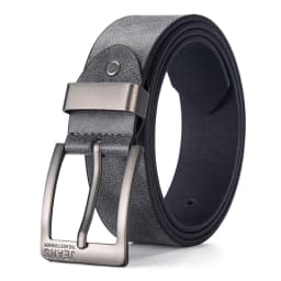 New Men's High-Quality PU Leather Belt Metal Pin Buckle Belt Leisure Business Waistband Fashionable Male Accessory Designer Belt