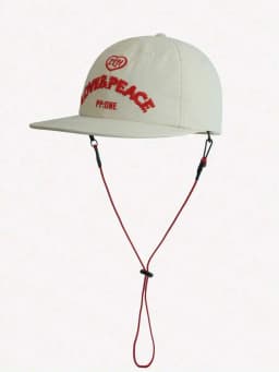 Unisex Quick-Dry Drawstring Baseball Cap, Thin Brim Street Brand Snapback Hat, Versatile Hip-Hop Cap,Summer,Beach