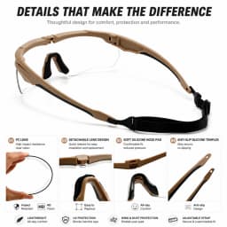 Wrap-around Photochromic Sports Protective Glasses, Comfort Eyewear for Daily Use, Motorcycle Cycling, Hunting and Outdoor Sport