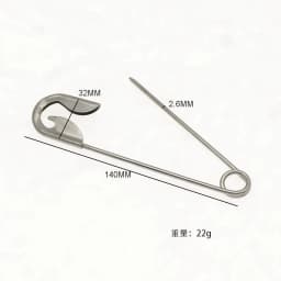 Simple Big Size Brooch Pin Women Hair Clip Brooch Buckles Jeans Fixed Suit Clothing Waist Clip Lady Waist Tighting Pins Jewelry