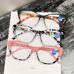 Vintage Cat Eye Reading Glasses Women Men Fashion Anti Radiation Eyeglasses Anti-fatigue Eyewear with Grade 100°-400° HD Lens