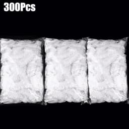 100/300/500Pcs Disposable Hairdressing Earmuffs Salon Clear Ear Cover Ear Protection Hair Dye Protect Cap Hair Color StylingTool
