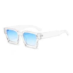 SHAUNA Ins Popular Women Square Sunglasses Retro Men Tinted Shades UV400