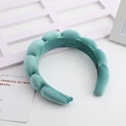 Velvet Hair Band High Skull Top Sponge Fried Dough Twists High Sense Hair Band Hair Accessories Solid Color Hair Band