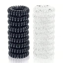 18pcs Telephone Wire Hair Bands Small Korean Large Autumn And Winter Thickened Without Trace Female Children Durable Tie Hair