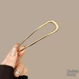 New Simple U Shaped Hairpin Metal Hair Sticks U French Hair Clips Pins Fashionable Hair Jewelry Accessories for Women Wholesale
