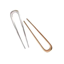 New Simple U Shaped Hairpin Metal Hair Sticks U French Hair Clips Pins Fashionable Hair Jewelry Accessories for Women Wholesale
