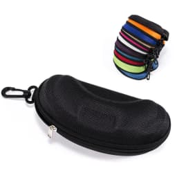 Glasses Box Sunglasses Case Spectacle Case Eyeglass Box Hard Case with Lanyard Zipper with Hook Eyewear Bag Accessories