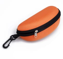 Glasses Box Sunglasses Case Spectacle Case Eyeglass Box Hard Case with Lanyard Zipper with Hook Eyewear Bag Accessories