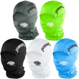 1/2/5PC Multi Color Backhill Graffiti Logo Balaclava Hat - Ultra Warm and Windproof Winter Head, Street Fashion Daily