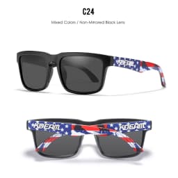 KDEAM Unisex Polarized Sunglasses Multi Colors Outdoor Fishing Driving Sun Glasses for Men And Women Sunglasses Only