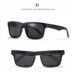 KDEAM Unisex Polarized Sunglasses Multi Colors Outdoor Fishing Driving Sun Glasses for Men And Women Sunglasses Only