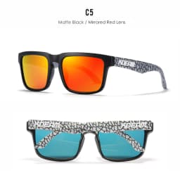 KDEAM Unisex Polarized Sunglasses Multi Colors Outdoor Fishing Driving Sun Glasses for Men And Women Sunglasses Only