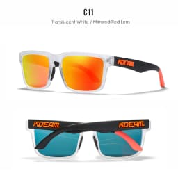 KDEAM Unisex Polarized Sunglasses Multi Colors Outdoor Fishing Driving Sun Glasses for Men And Women Sunglasses Only