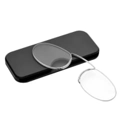 2026 Pince Nez Style Reading Glasses Thin Frame Nose Clip Reading Glasses No Arm TR Glasses for Men Women Reading Glasses