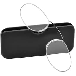 2026 Pince Nez Style Reading Glasses Thin Frame Nose Clip Reading Glasses No Arm TR Glasses for Men Women Reading Glasses