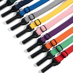 Colorful Elastic Rope Polyester Silicone Metal Eyeglass Strap Anti-Slip Adult Frame Fixing Accessories