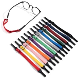 Colorful Elastic Rope Polyester Silicone Metal Eyeglass Strap Anti-Slip Adult Frame Fixing Accessories