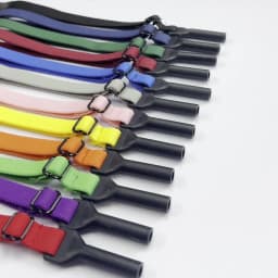 Colorful Elastic Rope Polyester Silicone Metal Eyeglass Strap Anti-Slip Adult Frame Fixing Accessories