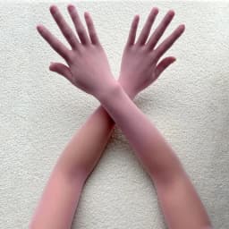 Solid Nylon Ultra-thin Seamless Sexy High Elasticity Tight Stocking Gloves Long Sunscreen Women Dance Party Night Club Cosplay