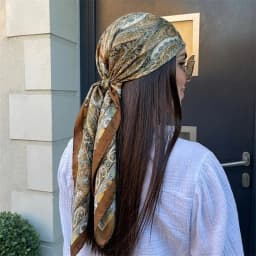 Women Spring Summer Square Scarf 90*90cm Satin Silk Scarves Headscarf Female Foulard Beach Bandana Ladies Neckerchief Hair band