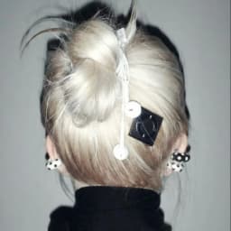 Retro Punk MP3 Hair Clip Player Music Media Fun Y2K Girl Valentine's Day Gift Harajuku Belt Tie Street Decoration Accessorie