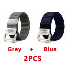 Men Belt Nylon Webbing Fabric Tactical Army Canvas Casual Fashion Luxury Designer Jeans Belt for Men Military Sports Strap HB009