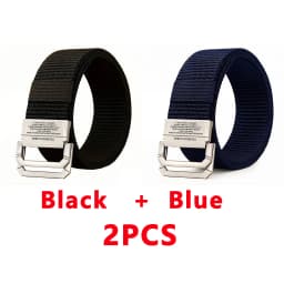 Men Belt Nylon Webbing Fabric Tactical Army Canvas Casual Fashion Luxury Designer Jeans Belt for Men Military Sports Strap HB009