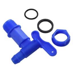 PLASTIC Faucet Home & Garden High Quality 25.4mm Thread Home Rain Brew IBC Water Butt Tap Adaptor Beer Hot Sale