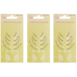 4Pcs Curved Sewing Needle Leather Craft Sewing Accessories Stitching Sewing Leathercraft Shoe Repair Tools Sewing Supplies NEW