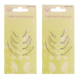 4Pcs Curved Sewing Needle Leather Craft Sewing Accessories Stitching Sewing Leathercraft Shoe Repair Tools Sewing Supplies NEW