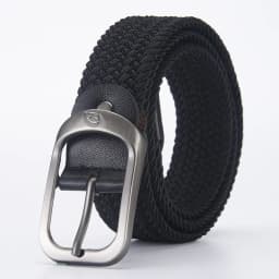Men's Belt Casual Woven Elastic Belt Outdoor Sports Women's Belt Climbing Work Belt Jeans Suit Pants Men's And Women's Universal
